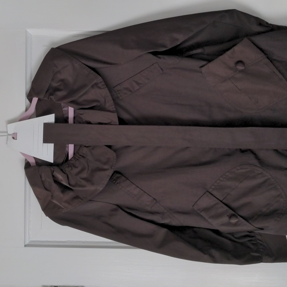 Stylish Dark Brown Coat (like new!) - Picture 10 of 10